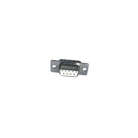 Amphenol D Subminiature Connector, 9 Contact(S), Female, Solder Terminal, Socket FCE17E09SE390
